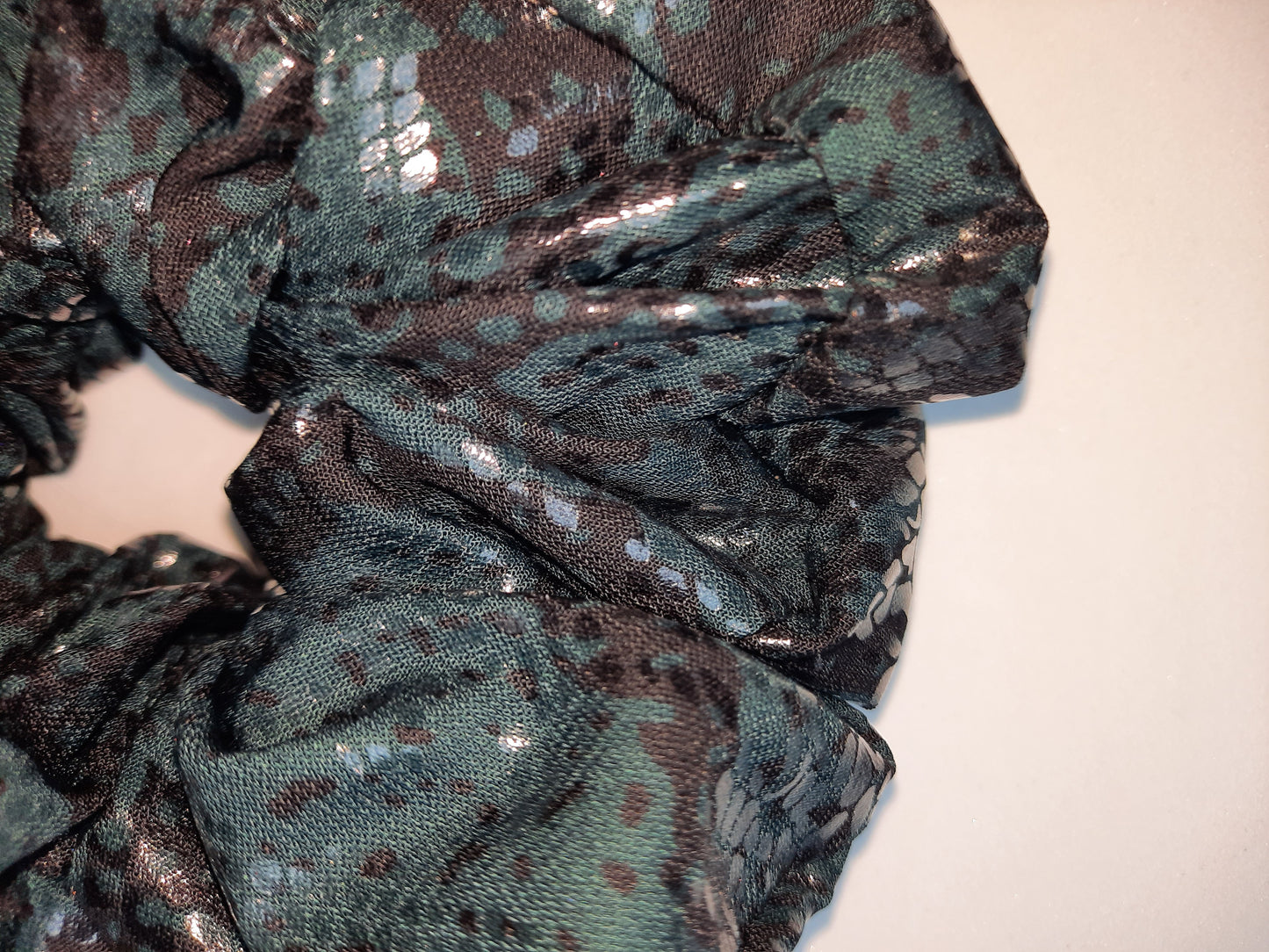 Chouchou XL Python Emeraude